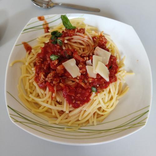 Fotos von Spaghetti al pomodoro.